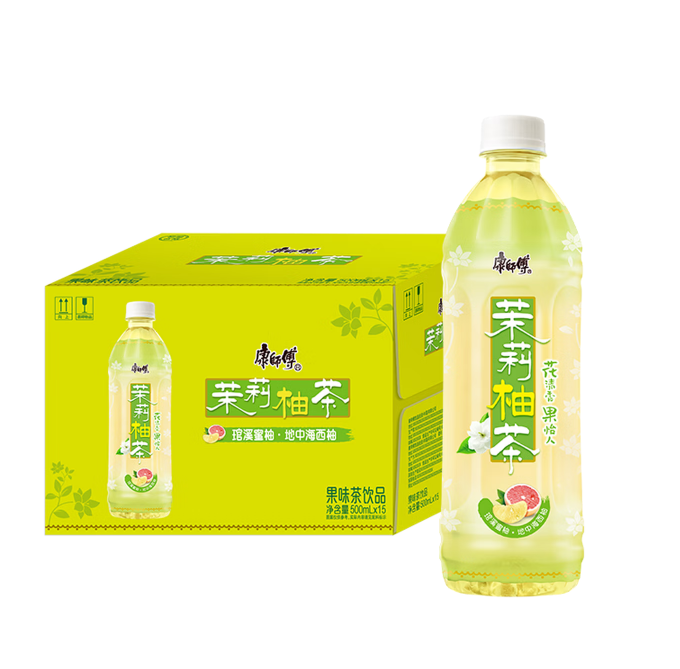 康师傅茉莉柚茶 500ml*15瓶